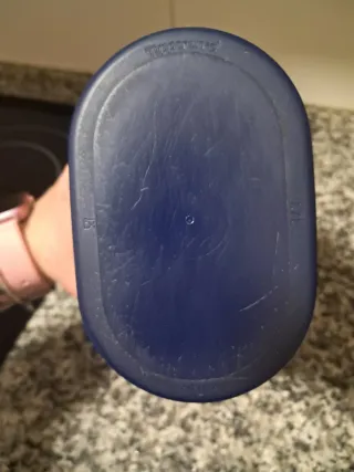 Jarra Tupperware Slimline 1,7L Azul Marino