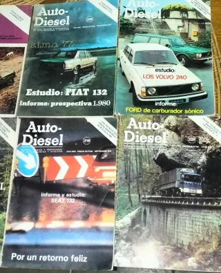 15 revistas antiguas de coches