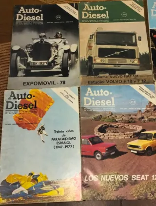 15 revistas antiguas de coches