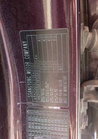 Llanta ssangyong 7.5 j x 18 et 43 kyron 200 467707