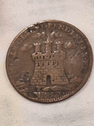 Jetón Luis XIV 1657.