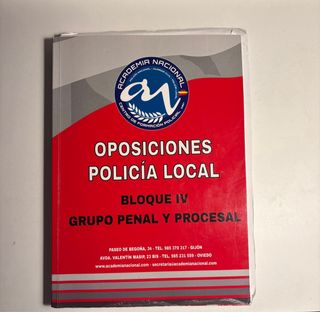 Temario oposiciones