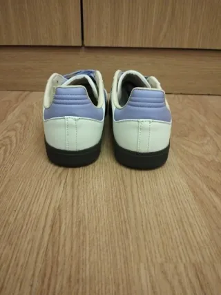 Adidas Samba Nuevas Gris Blanco