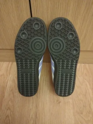 Adidas Samba Nuevas Gris Blanco