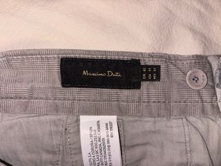Pantalón Massimo Dutti Gris