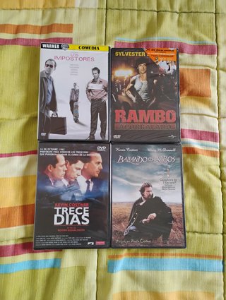 Lote 4 Películas DVD Sin Desprecintar