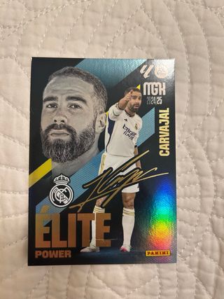 Carta Carvajal Firmada Panini 2024/25