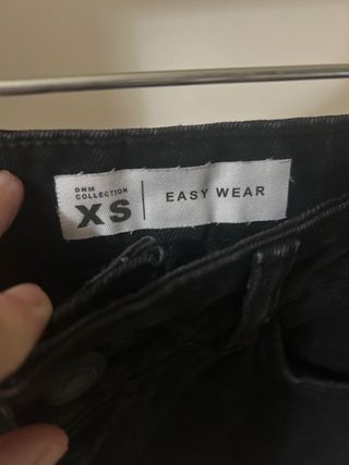 Minifalda vaquera negra Talla XS