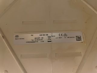 Placa de inducción AEG averiada. Muy buen estado.