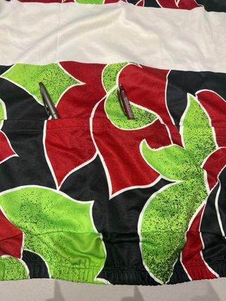 Maglia Ciclismo Vintage Fantasia Floreale