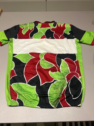 Maglia Ciclismo Vintage Fantasia Floreale
