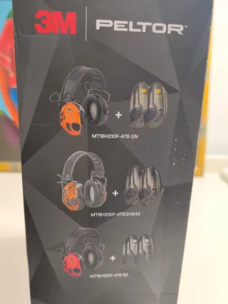 Auriculares Peltor Sporttac Nuevos Envío 24h