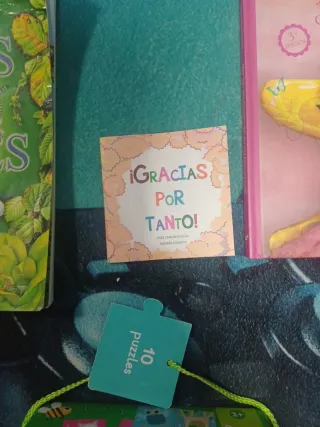 Kit libros y puzle niños pequeños