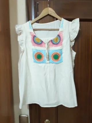 Camiseta sin mangas, talla L