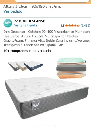 Cama nido 190x90cm madera