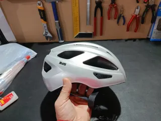 Casco Abus blanco