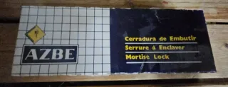 Cerradura de embutir AZBE