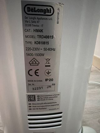 Calefactor Delonghi Dragon 4 1500W