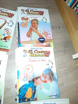 Lote 42 tomos Érase una vez El Cuerpo Humano