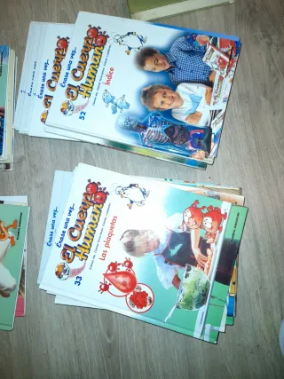 Lote 42 tomos Érase una vez El Cuerpo Humano