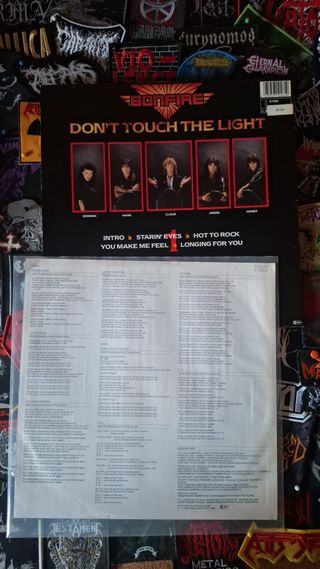 Vinilo Bonfire Don't Touch the Light