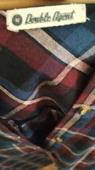 Camiseta cuadros Double Agent