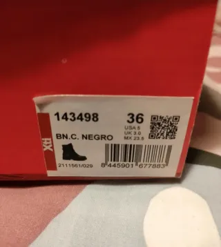 Botas militares mujer/niña talla 36