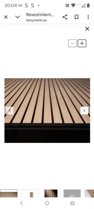 2 Placas Revestimiento Pared Madera