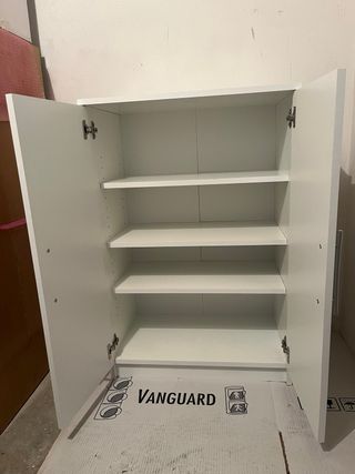 Mueble auxiliar blanco