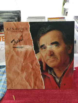 Disco Aznavour Canta en Español Isabel