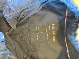 Camisa Pedro del Hierro azul