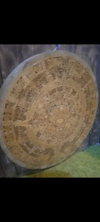 Calendario Azteca madera