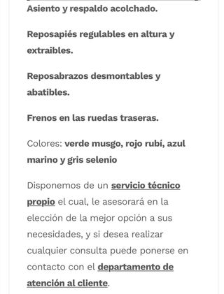 Silla de ruedas de acero Breezy Premium