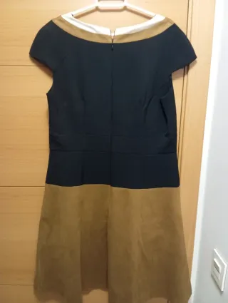 Vestido Arggido Manga Corta Talla L