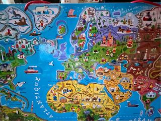 Puzzle magnético Janod Le Monde