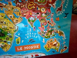 Puzzle magnético Janod Le Monde
