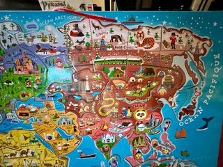 Puzzle magnético Janod Le Monde