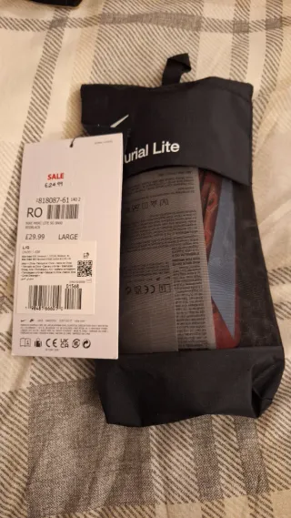 Espinilleras Fútbol Nike Mercurial Lite Naranja