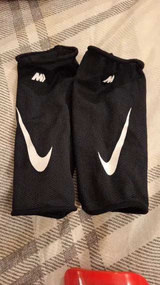 Espinilleras Fútbol Nike Mercurial Lite Naranja