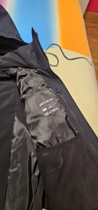 Chaqueta de esquí azul marino talla L