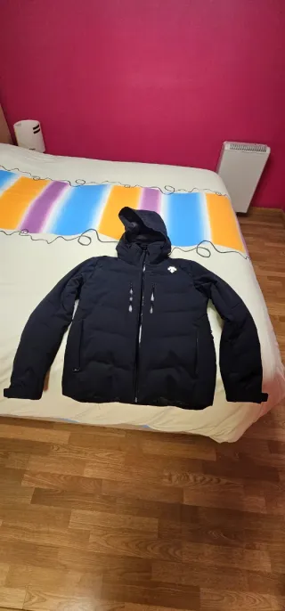 Chaqueta de esquí azul marino talla L