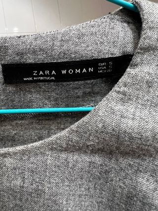 Camisa Zara gris Talla M