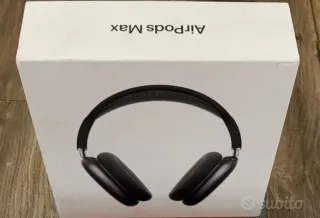 Apple Scatola Vuota AirPods Max Nera Originale