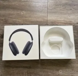 Apple Scatola Vuota AirPods Max Nera Originale