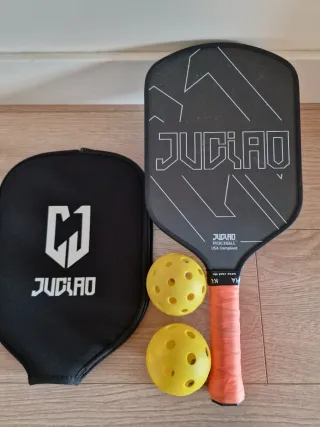 Set Pickleball JUCIAO: Pala, Funda y 2 Pelotas