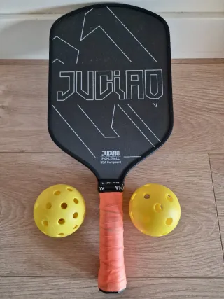 Set Pickleball JUCIAO: Pala, Funda y 2 Pelotas