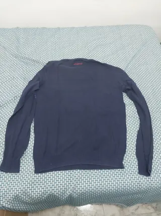 Jersey Desigual Hombre Azul Rayas