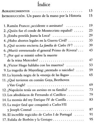 LAS PAGINAS SECRETAS DE LA HISTORIA. ENIGAMAS.