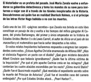 LAS PAGINAS SECRETAS DE LA HISTORIA. ENIGAMAS.