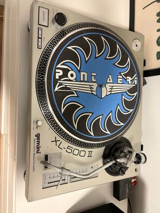 Gemini XL-500 Plato Giradiscos DJ Tracción directa